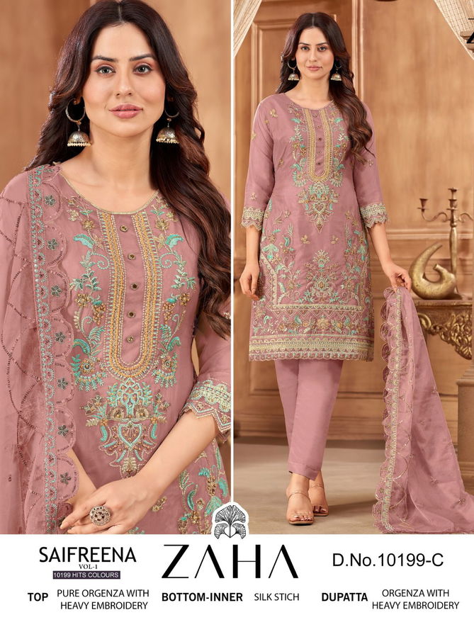 Alk Khushbu Saifreena Vol 1 Pakistani Readymade Suits
